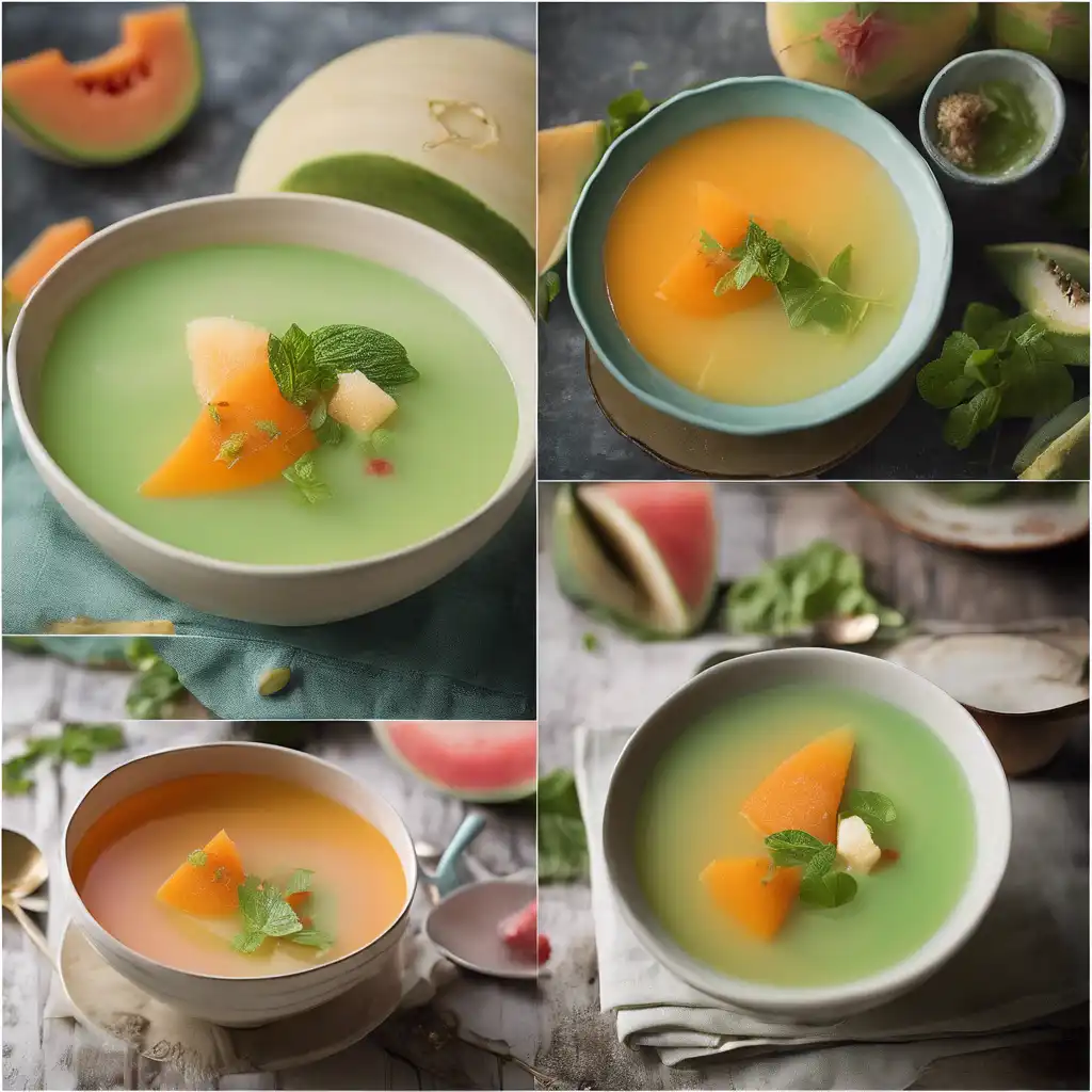 Melon and Hortelã Soup