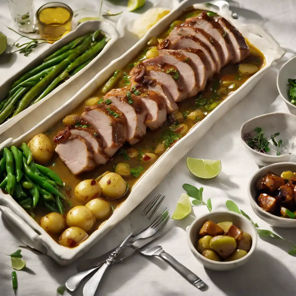 Portuguese-Style Pork Loin