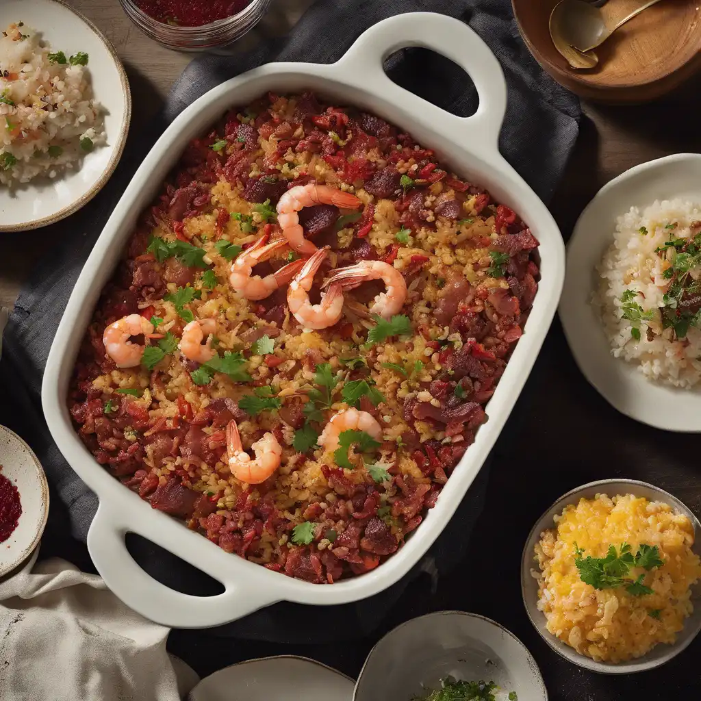 Dried Beef and Rice Casserole