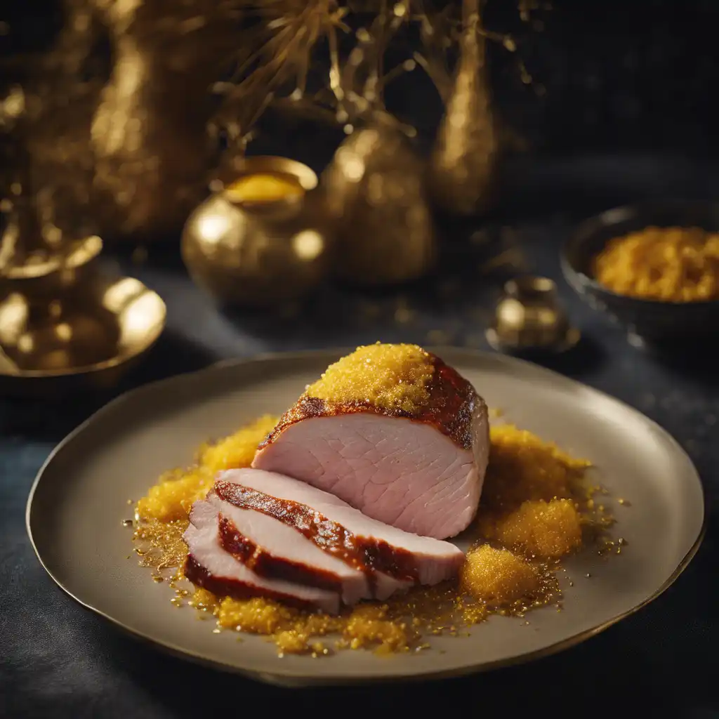 Pork Loin with Golden Farofa