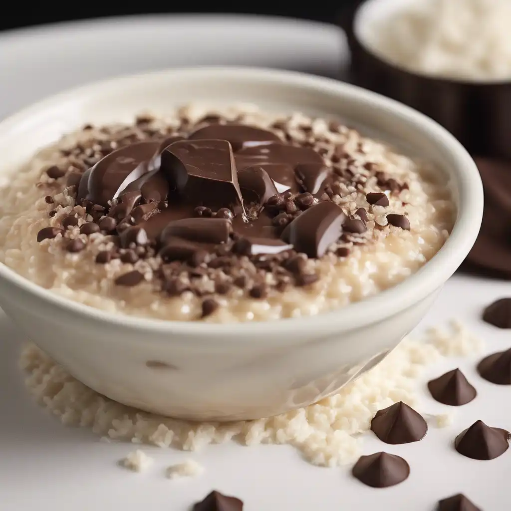 Rice Pudding with Chocolate