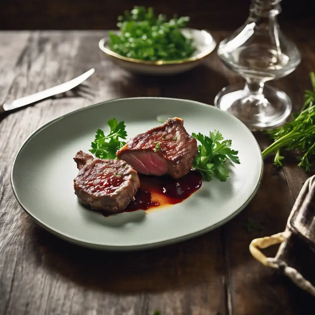 Lamb Cutlet with Parsley