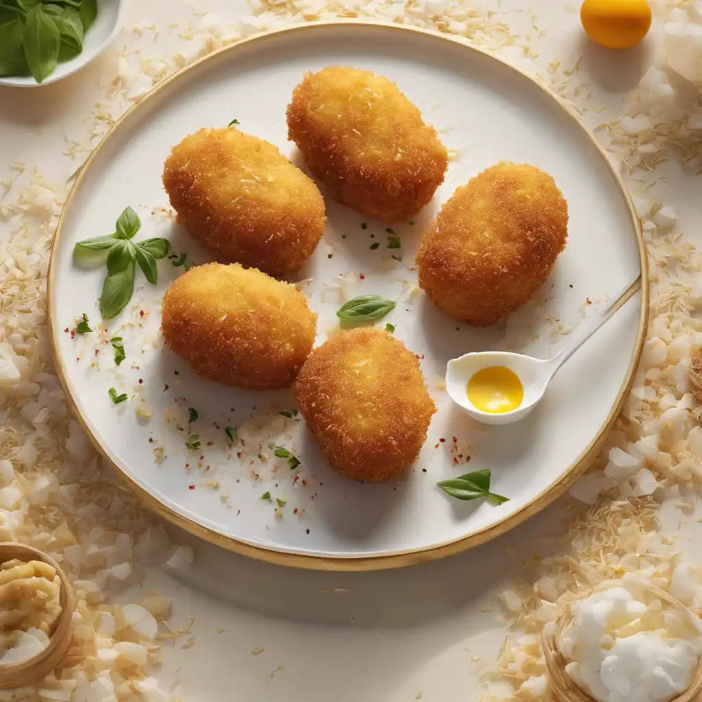 Mozzarella and Rice Croquettes