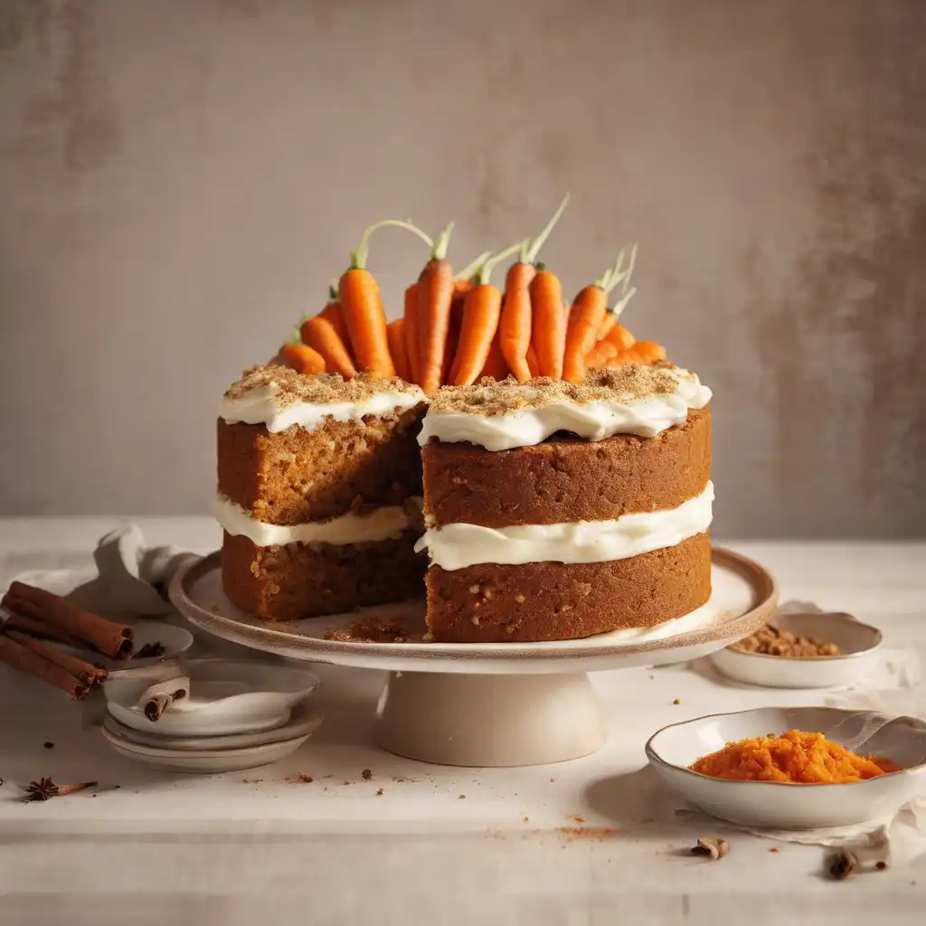 Carrot Cake with Cinnamon