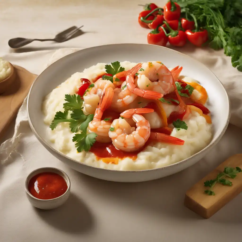 Lover's Dish with Shrimp Sauce