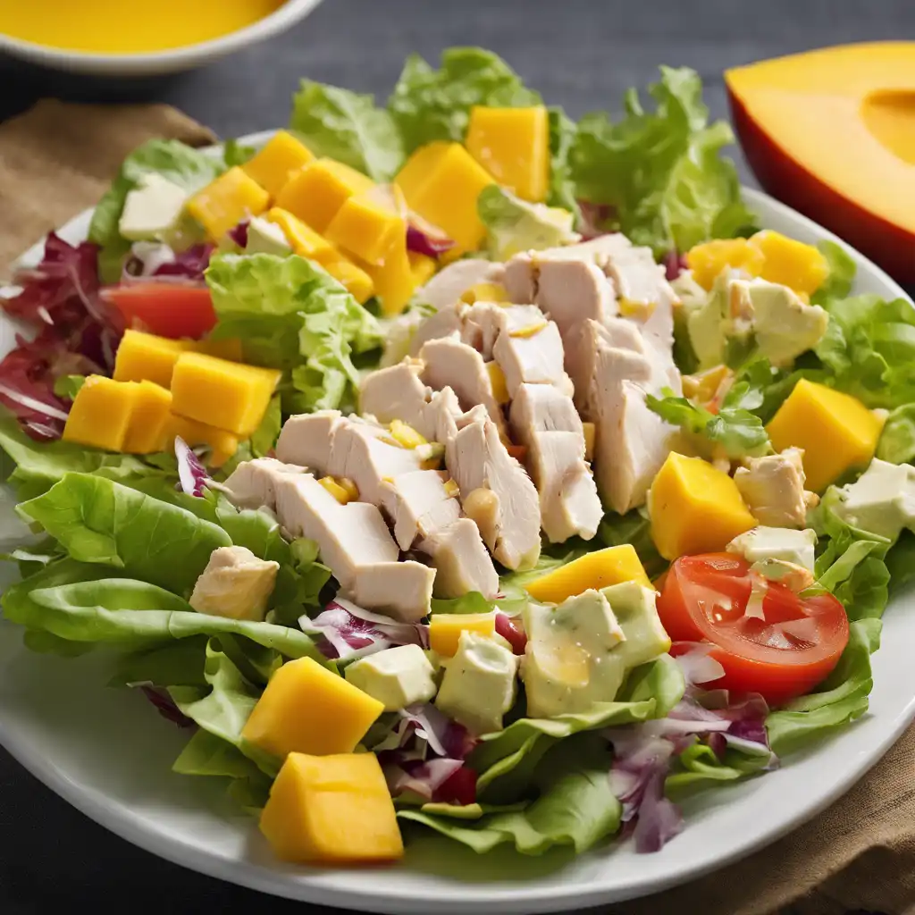 Chicken Salad with Mango