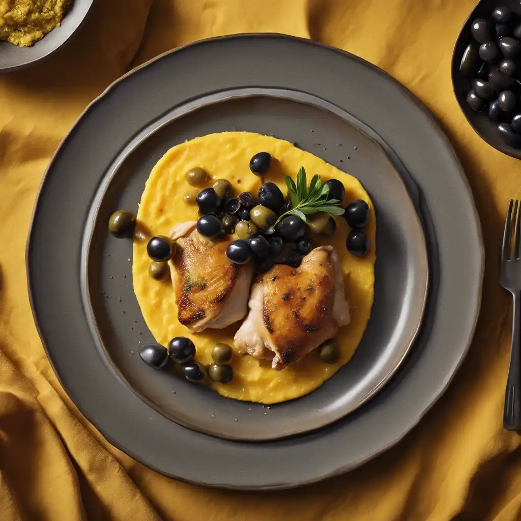 Chicken with Polenta