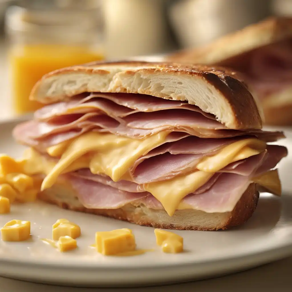 Ham and Cheese Sandwich