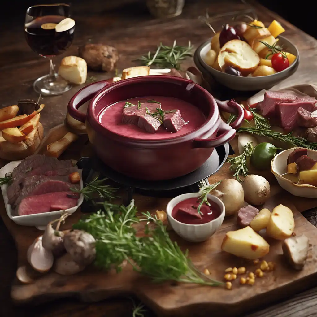 Burgundy Beef Fondue (Beef Fondue)