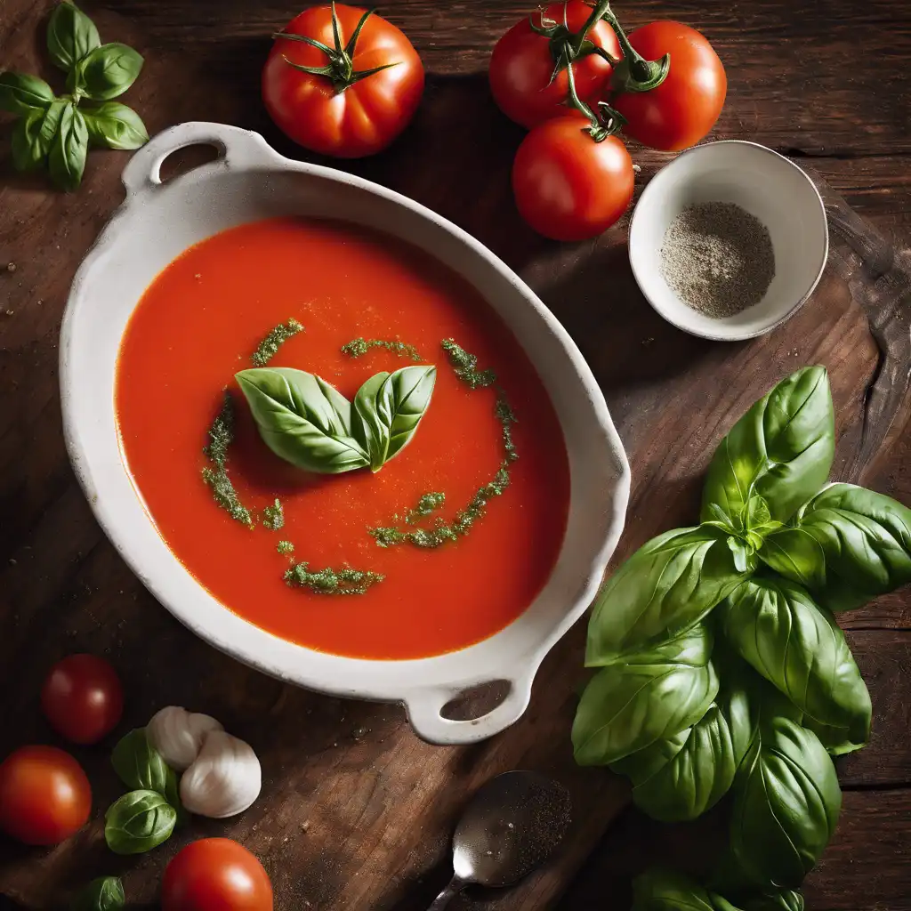 Sweet Basil and Tomato Soup