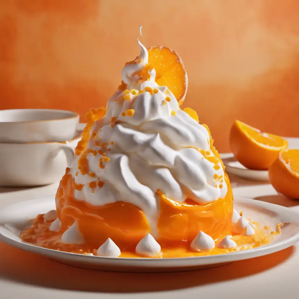 Orange with Meringue Oven