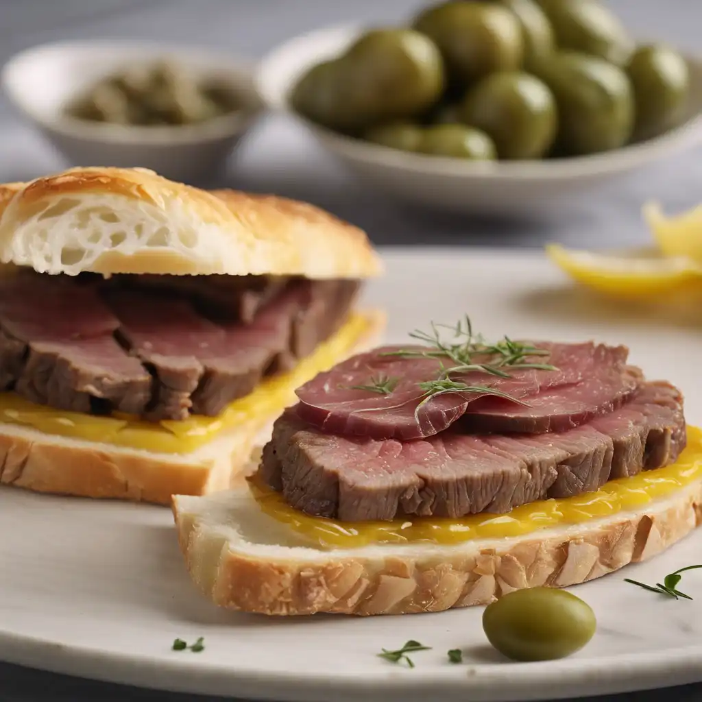 Beef Tart Sandwich