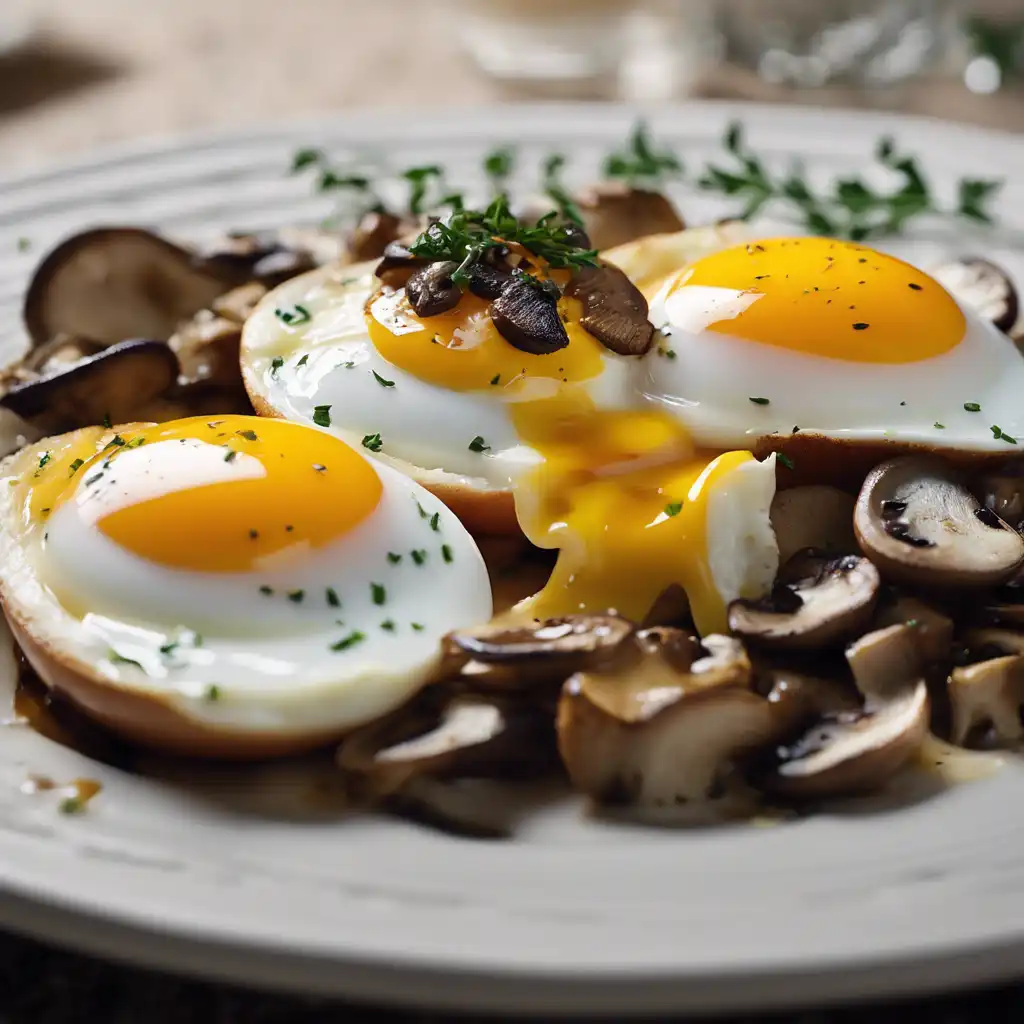 Eggs with Mushrooms