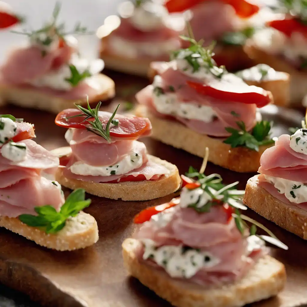 Mortadela Canapés