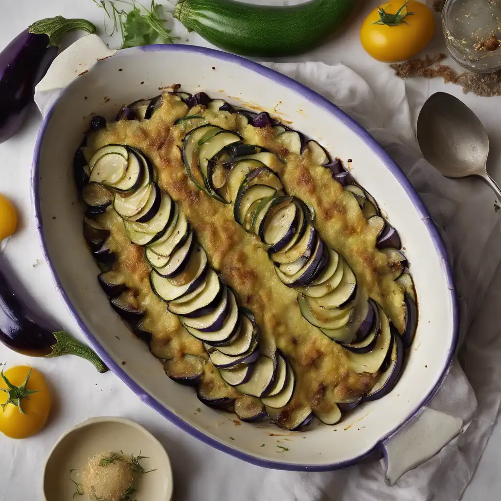 Eggplant with Shredded Cheese