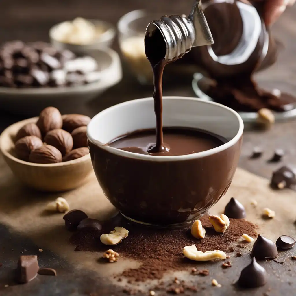 Chocolate and Nut Sauce