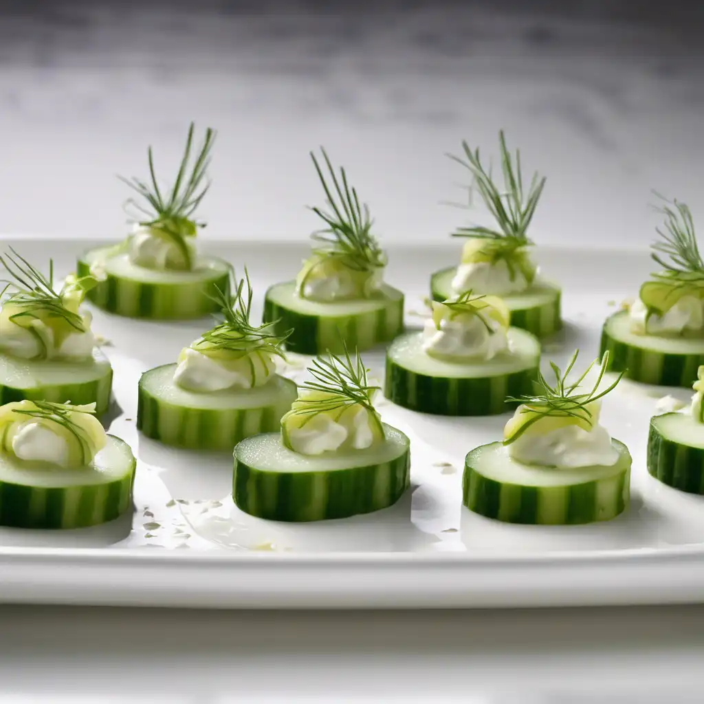 Cucumber Canapés