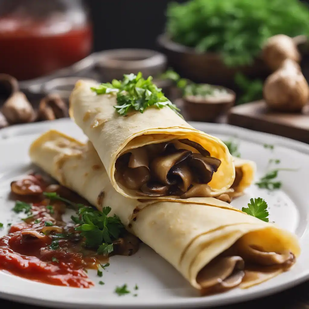 Mushroom Crepe