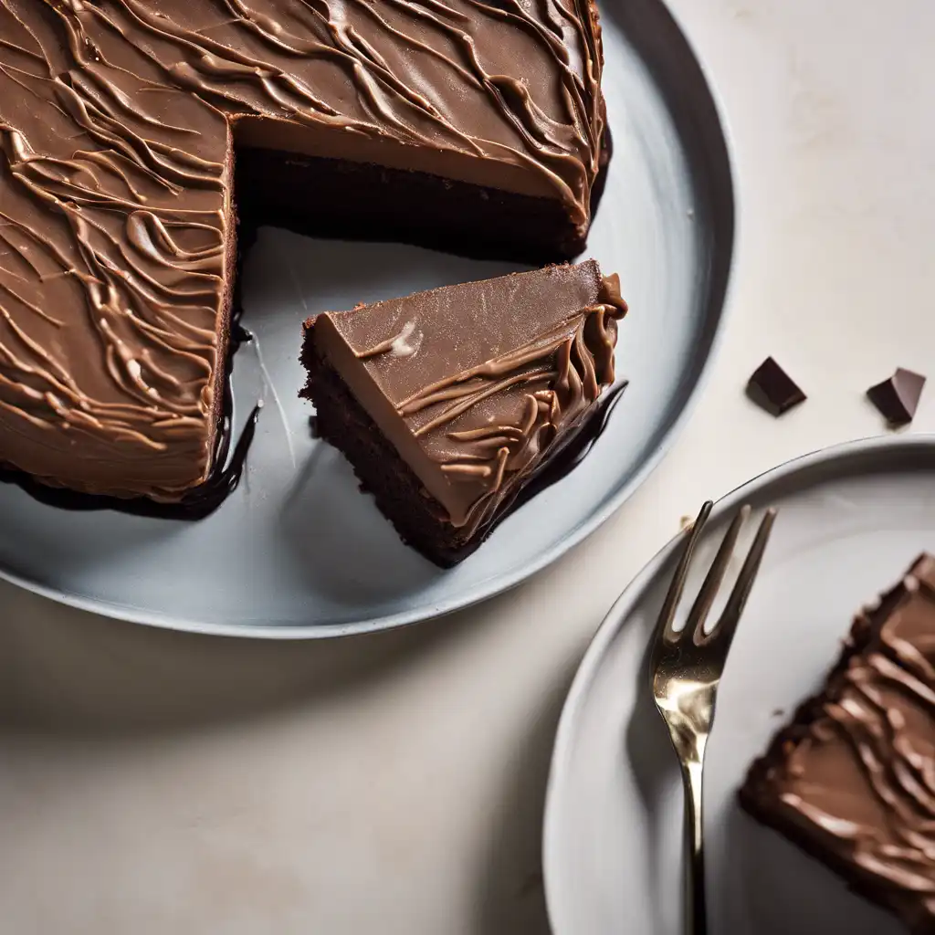 Chocolate Peanut Butter Cake (USA)