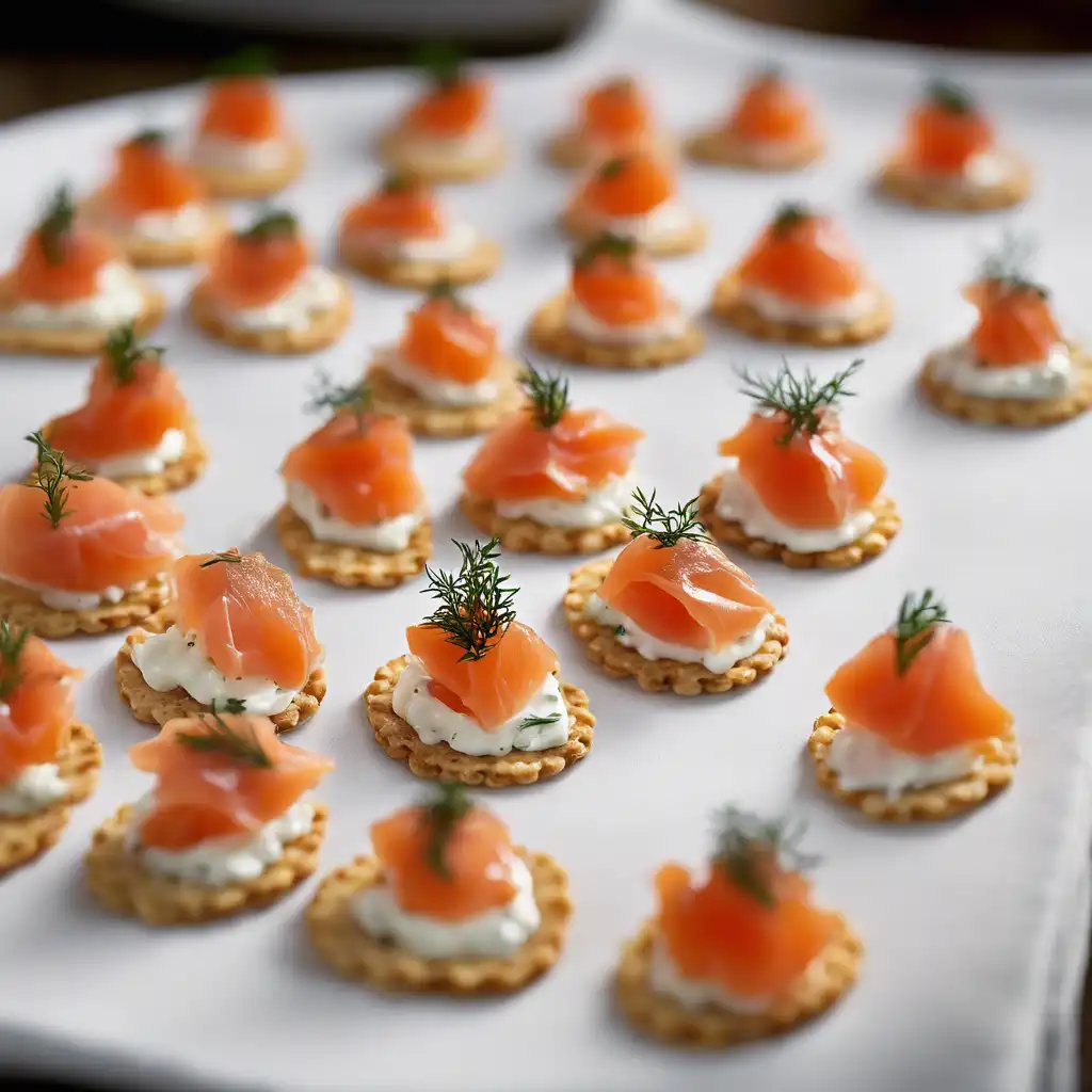 Smoked Salmon Canapés