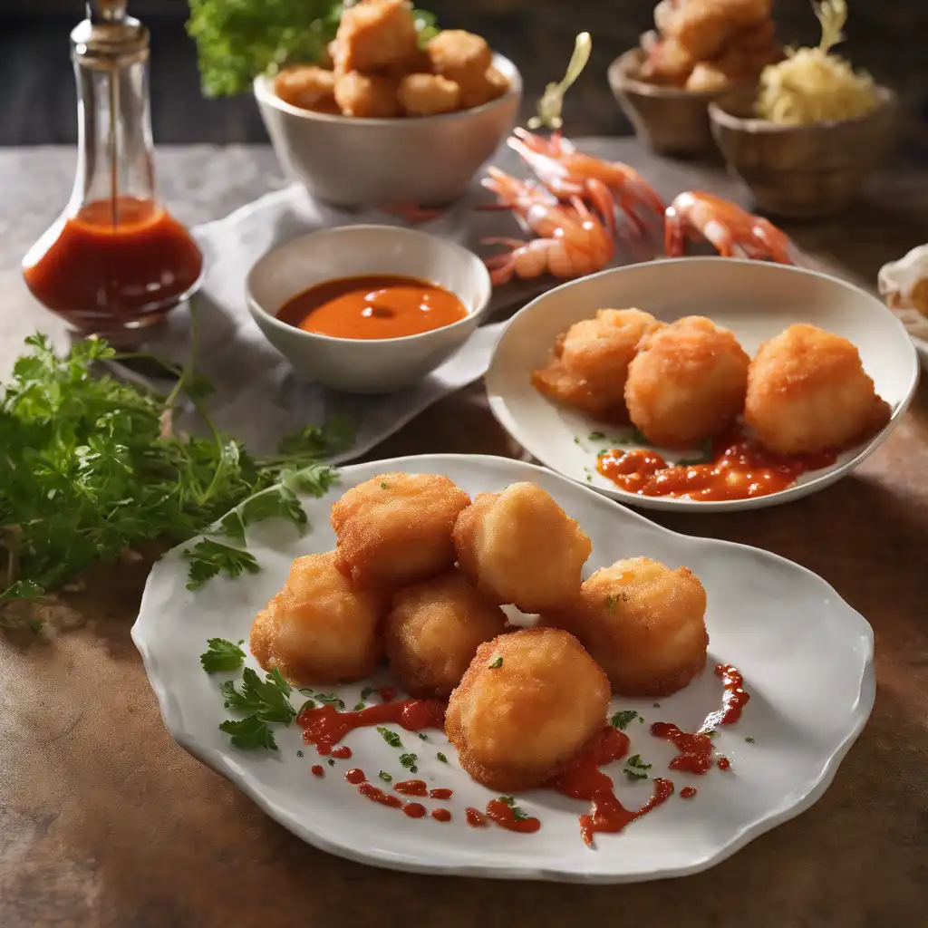 "Shrimp Fritters"