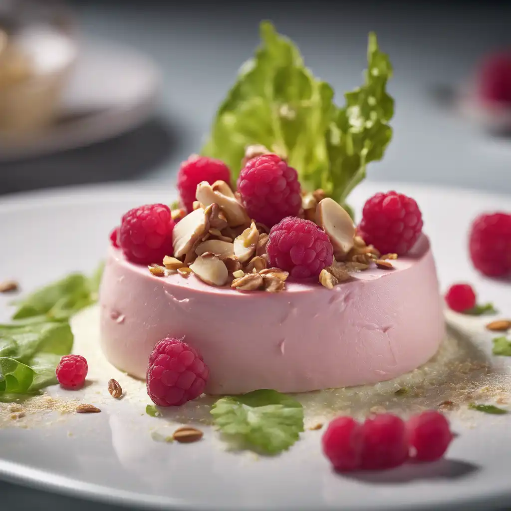 Raspberries with Chicken Mousse