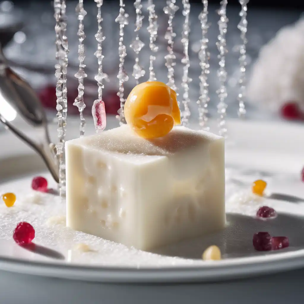 Crystallized Panna Cotta