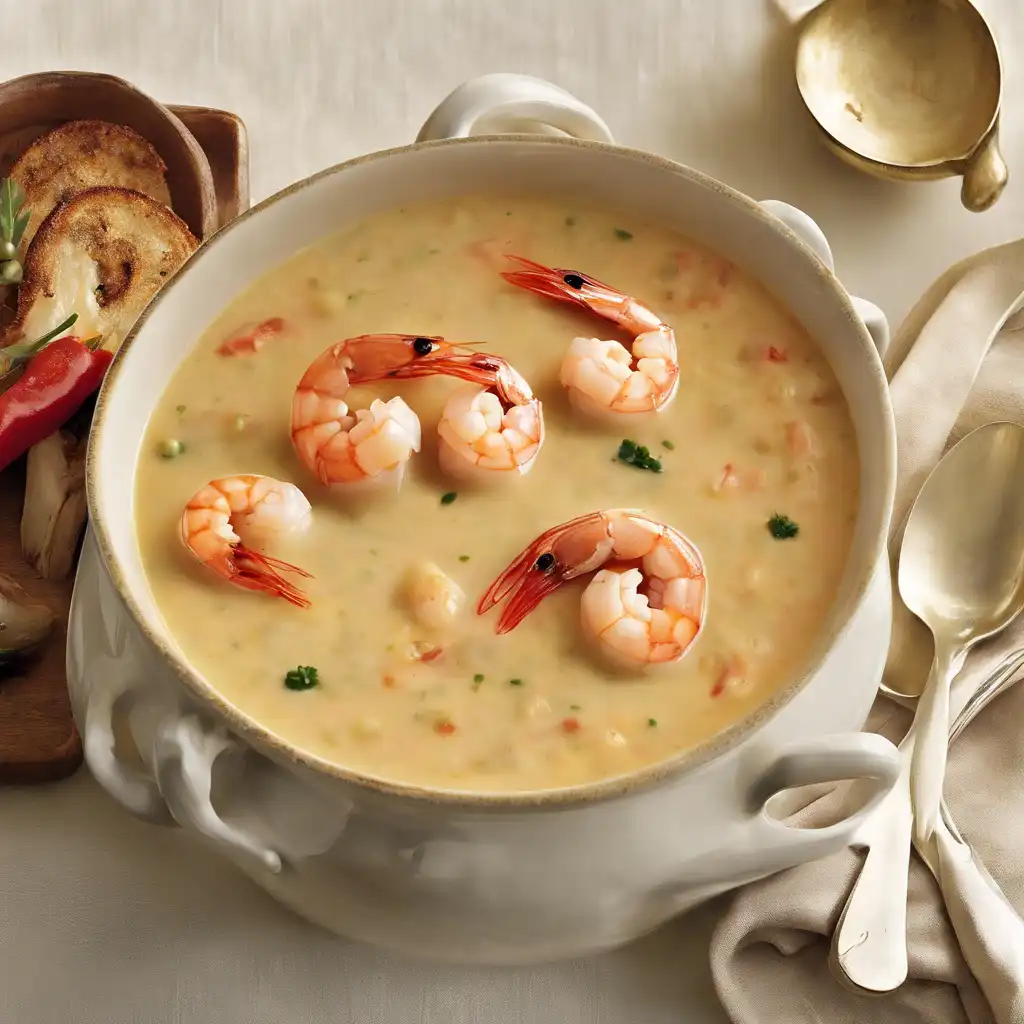 "Marly's Creamy Shrimp Soup"