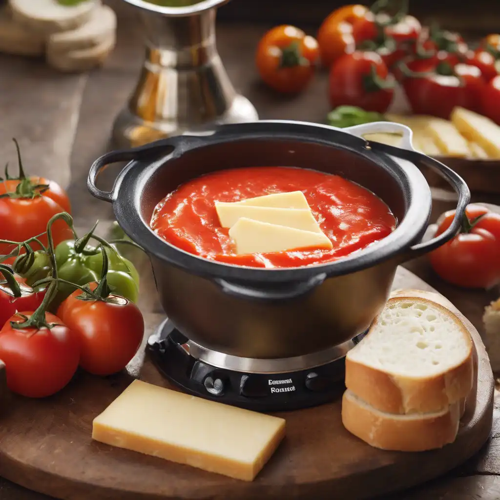 Cheese and Tomato Fondue