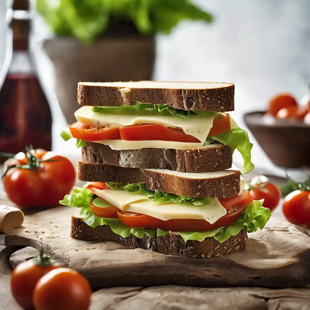 Gruyère and Tomato Sandwich