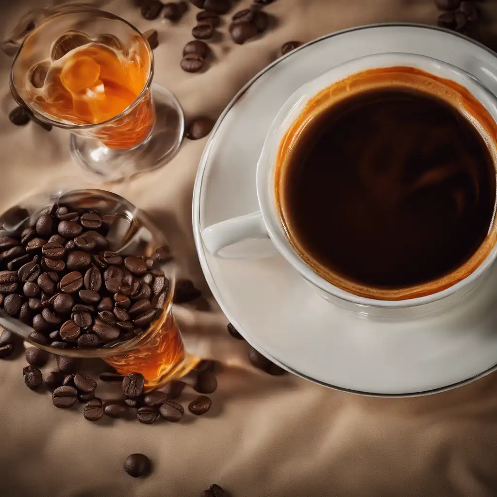 Foto de Café quente com cointreau