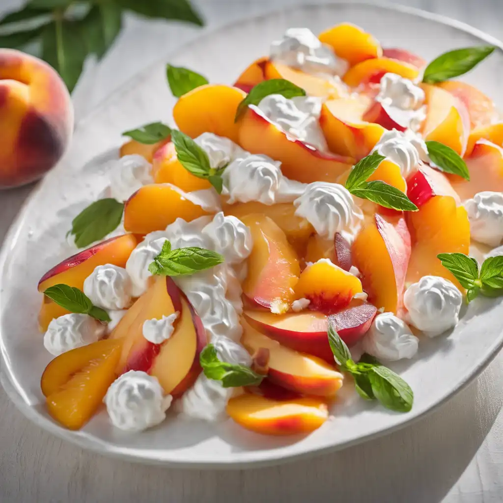 Molded Peach Salad