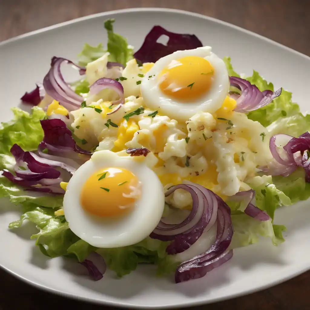 Onion and Egg Salad