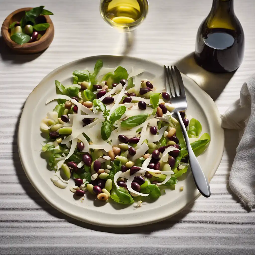 Bean and Parmesan Salad