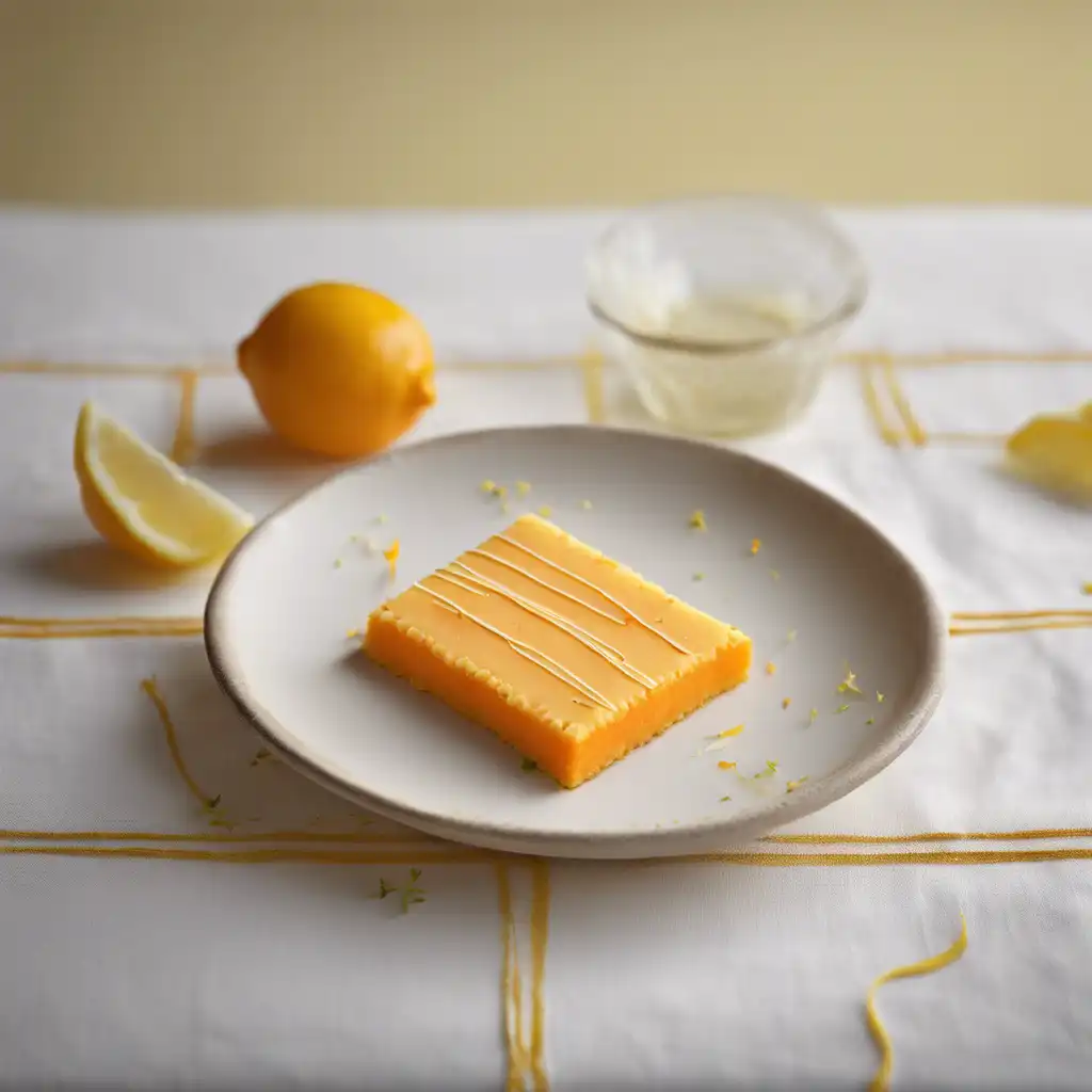 Shortbread with Carrot and Lemon