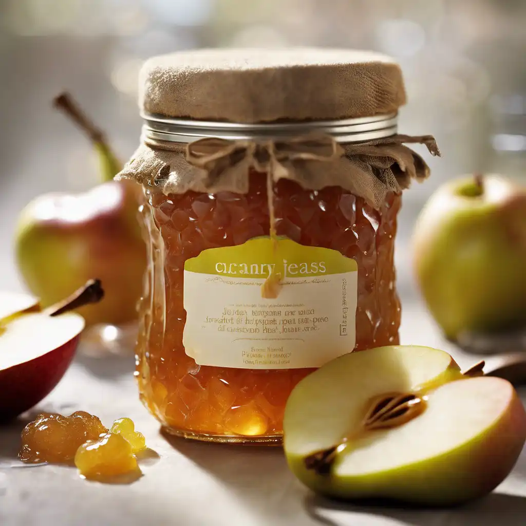 Pear and apple jam