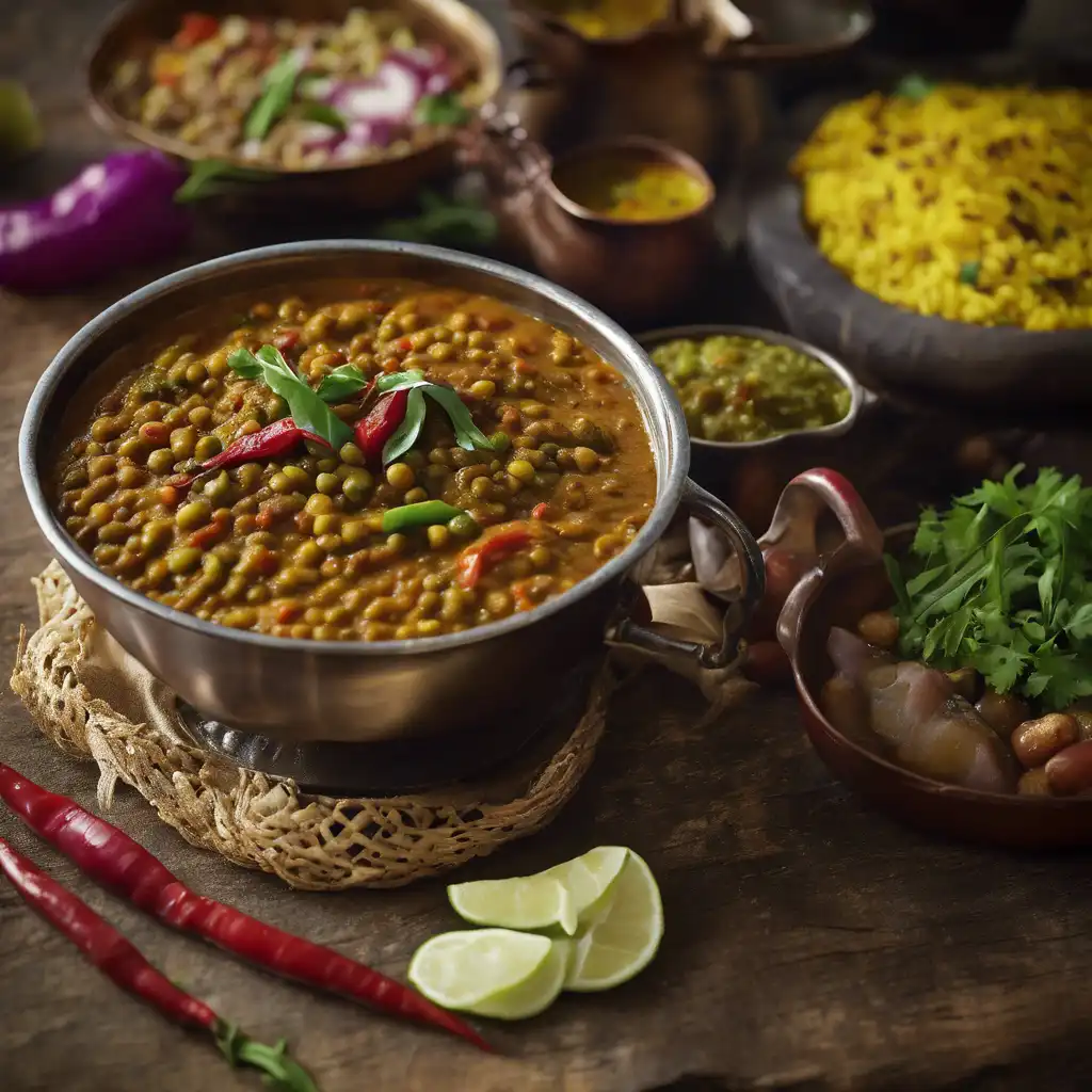 Lentil Curry (Caril)