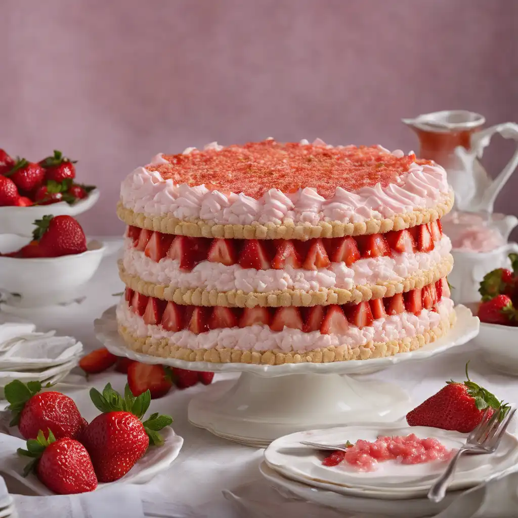 Strawberry Maraschino Tort from Bavaria