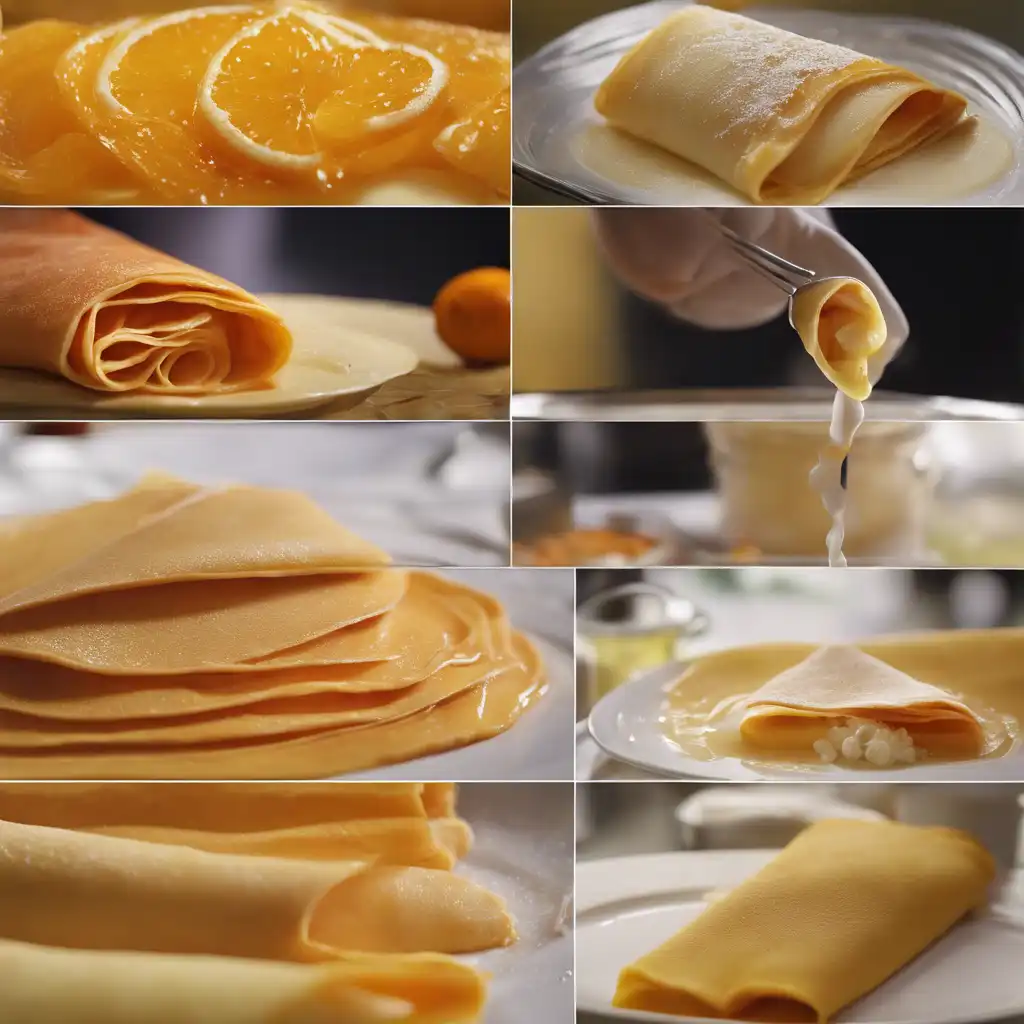 Orange Crepe