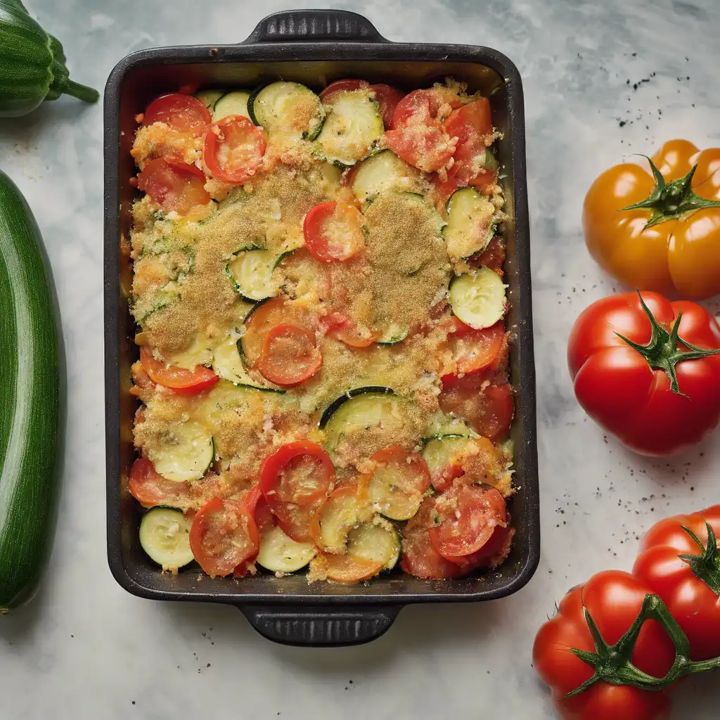 Zucchini and Tomato Casserole