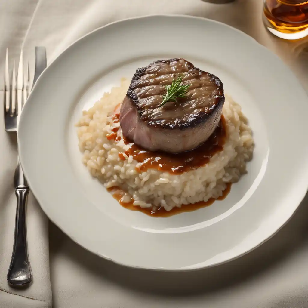 "Siberian Filet with Rice"