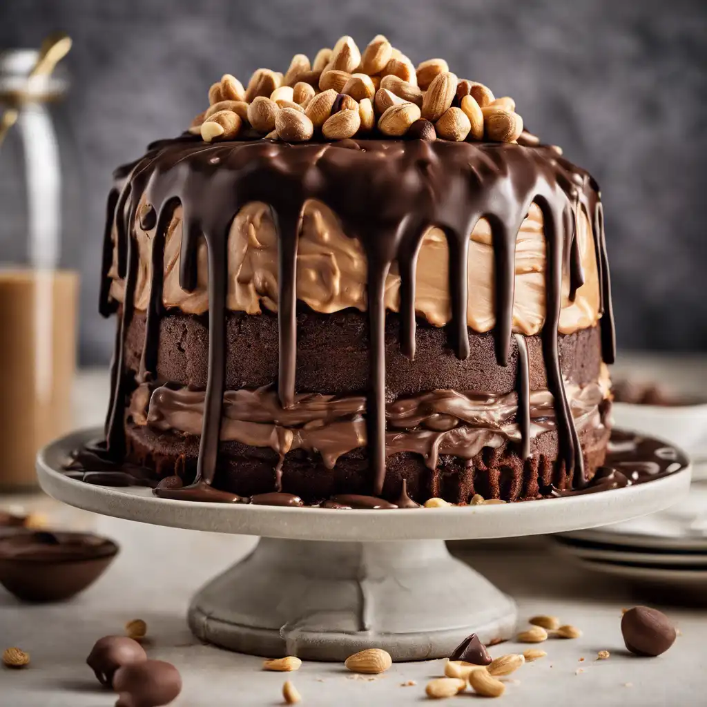 Chocolate Peanut Butter Cake