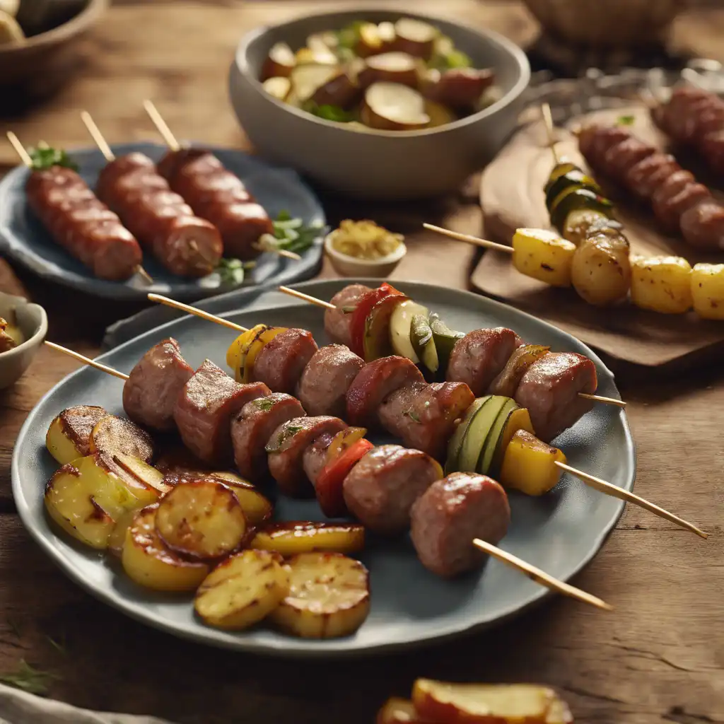 Sausage Skewers