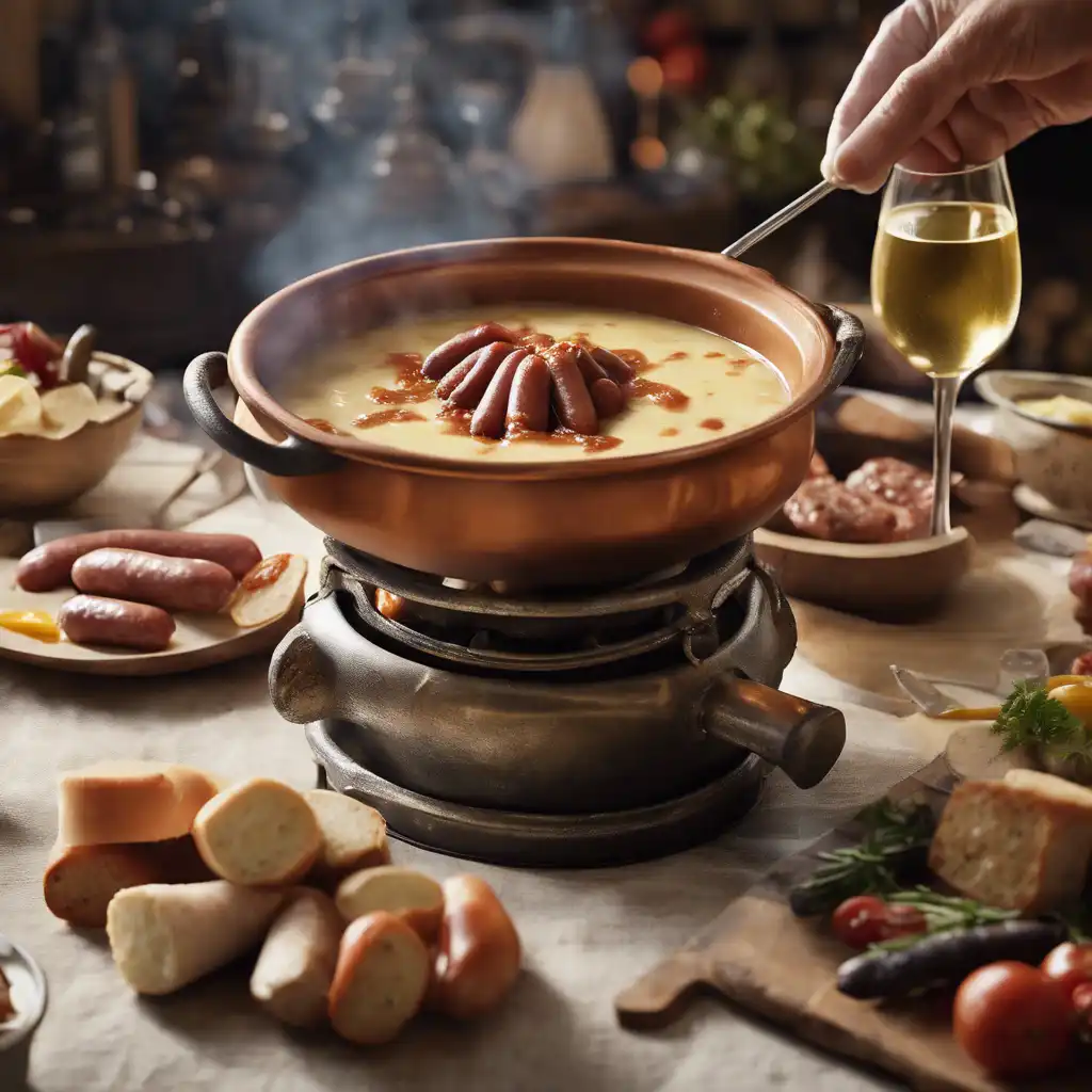 Sausage Fondue