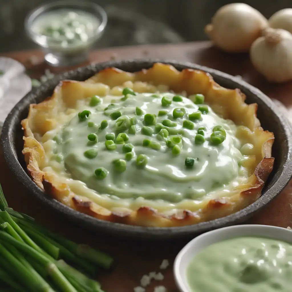 Tart and Creamy Green Onion Sauce