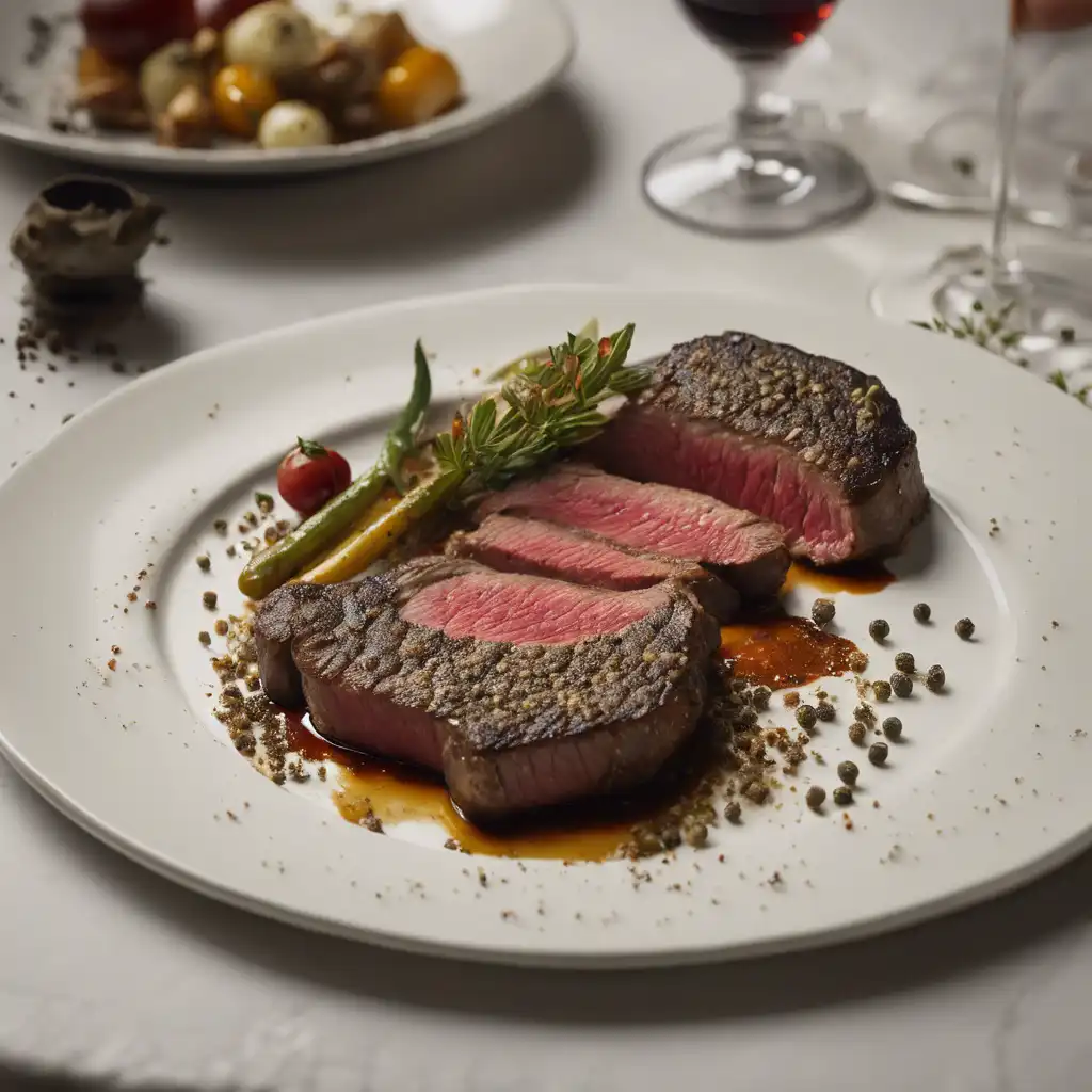 Peppercrusted Entrecôte