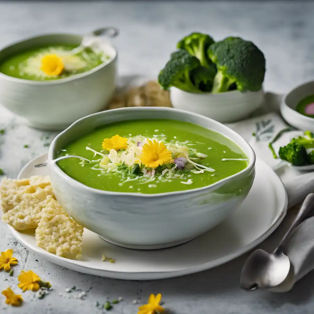 Flower of Broccoli Soup