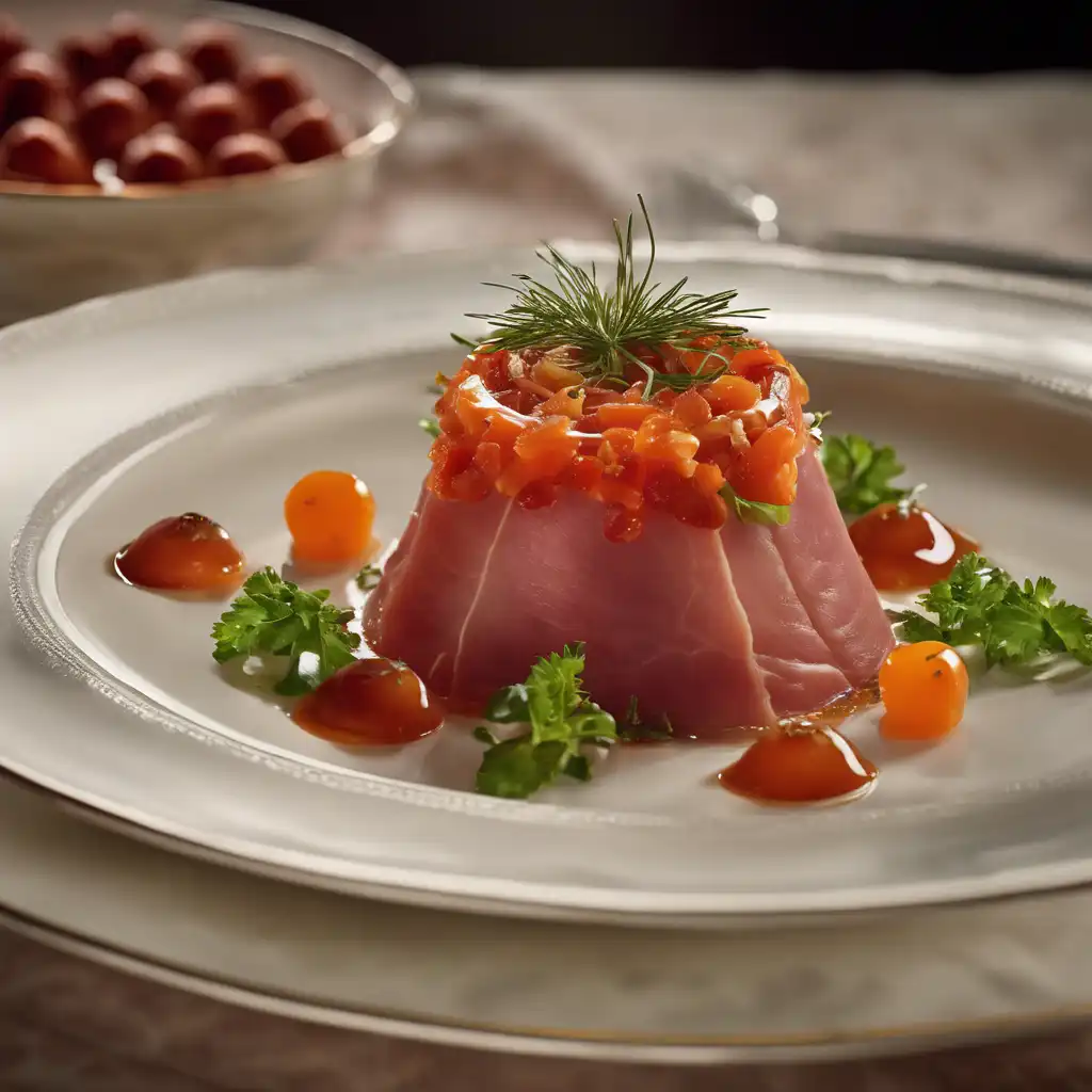 Cured Ham Aspic Salad