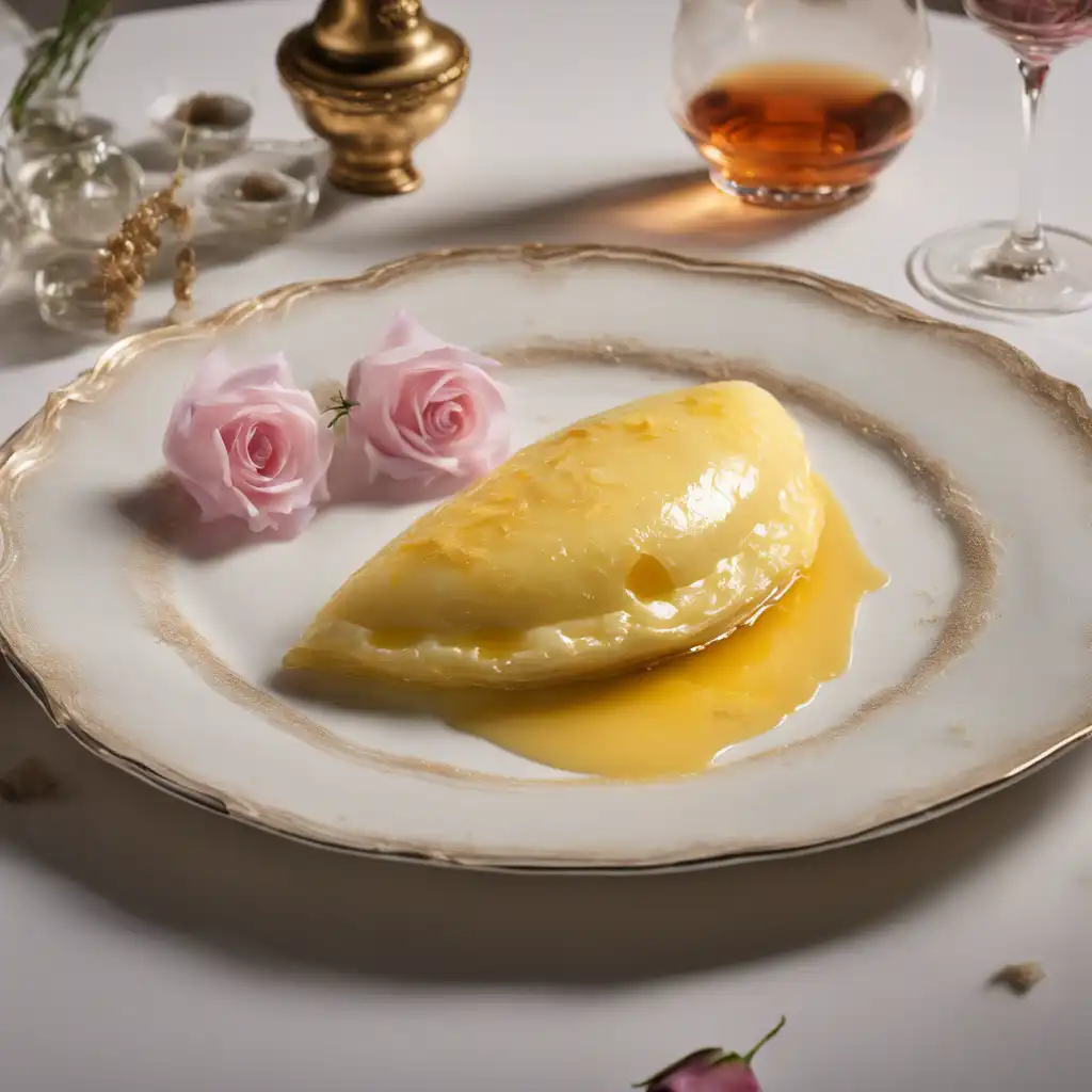 Cica's Stuffed Omelette with Rosewater Gelée