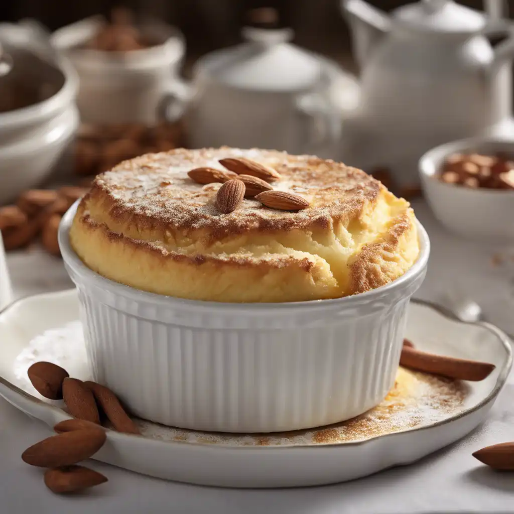 Ricotta Soufflé with Cinnamon and Almonds